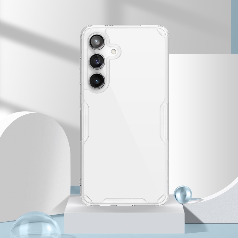 Nillkin Nature TPU PRO Cover for Samsung Galaxy S24 átlátszó