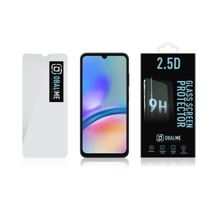 CSOMAG:ME 2.5D edzett üveg Samsung Galaxy A05s átlátszóhoz