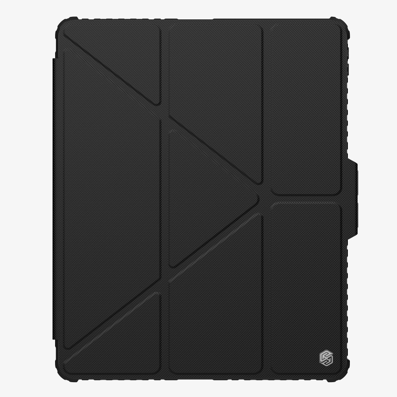 Nillkin Bumper PRO védőállvány tok többszögű iPad Pro 13 2024 Fekete