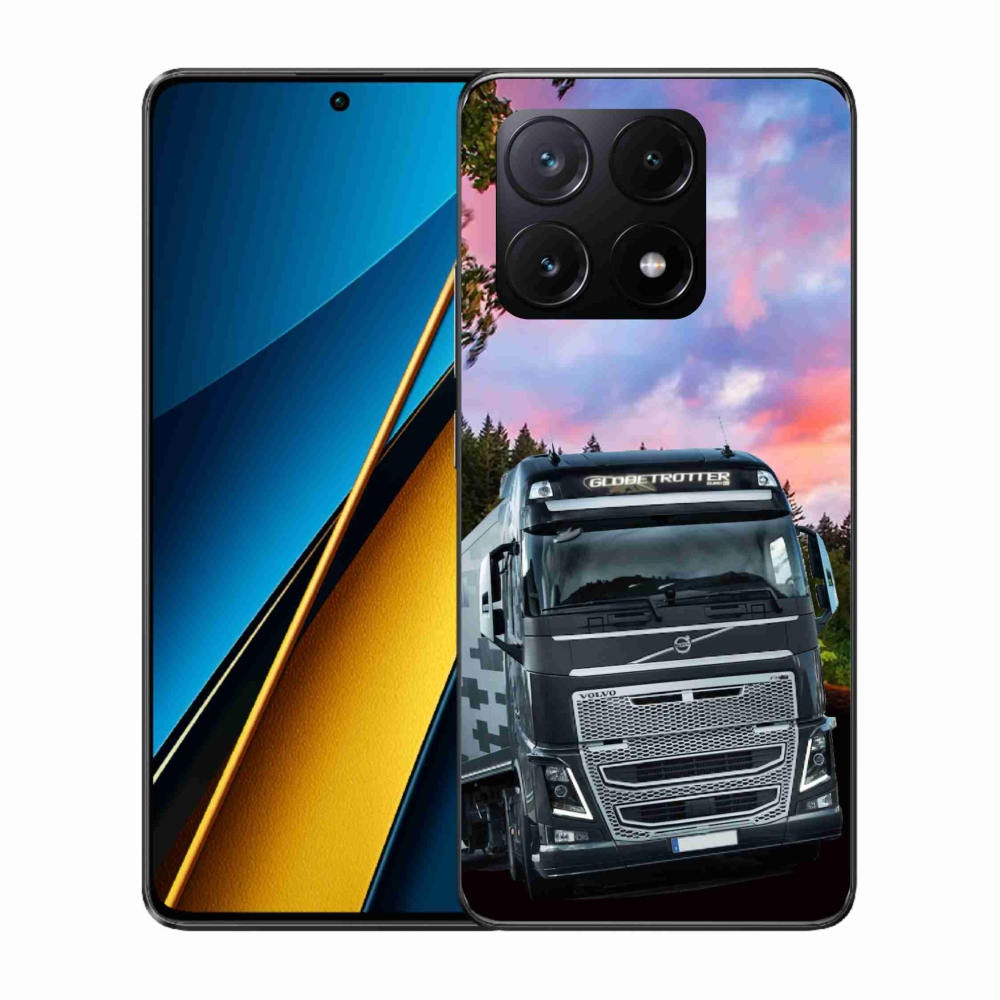 Gél borítás mmCase a Xiaomi Poco X6 Pro 5G számára - teherautó 2