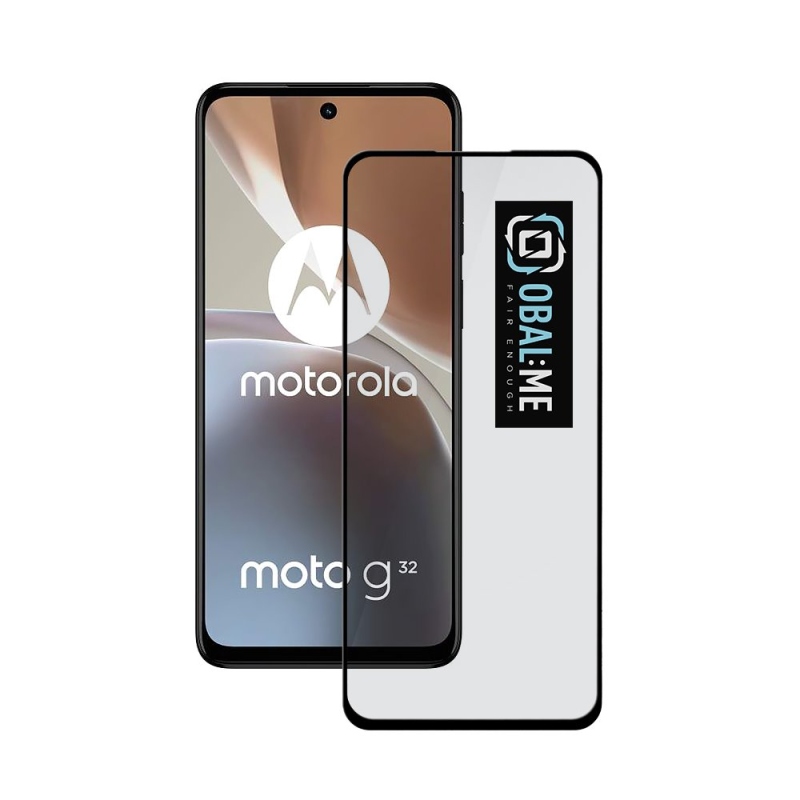 CSOMAG:ME 5D edzett üveg Motorola G32 Fekete