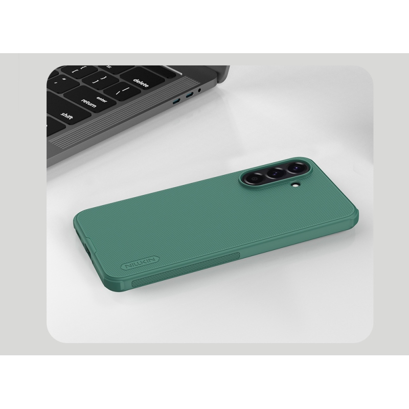 Nillkin Super Frosted PRO hátlap Samsung Galaxy A56 5G Sötétzöld