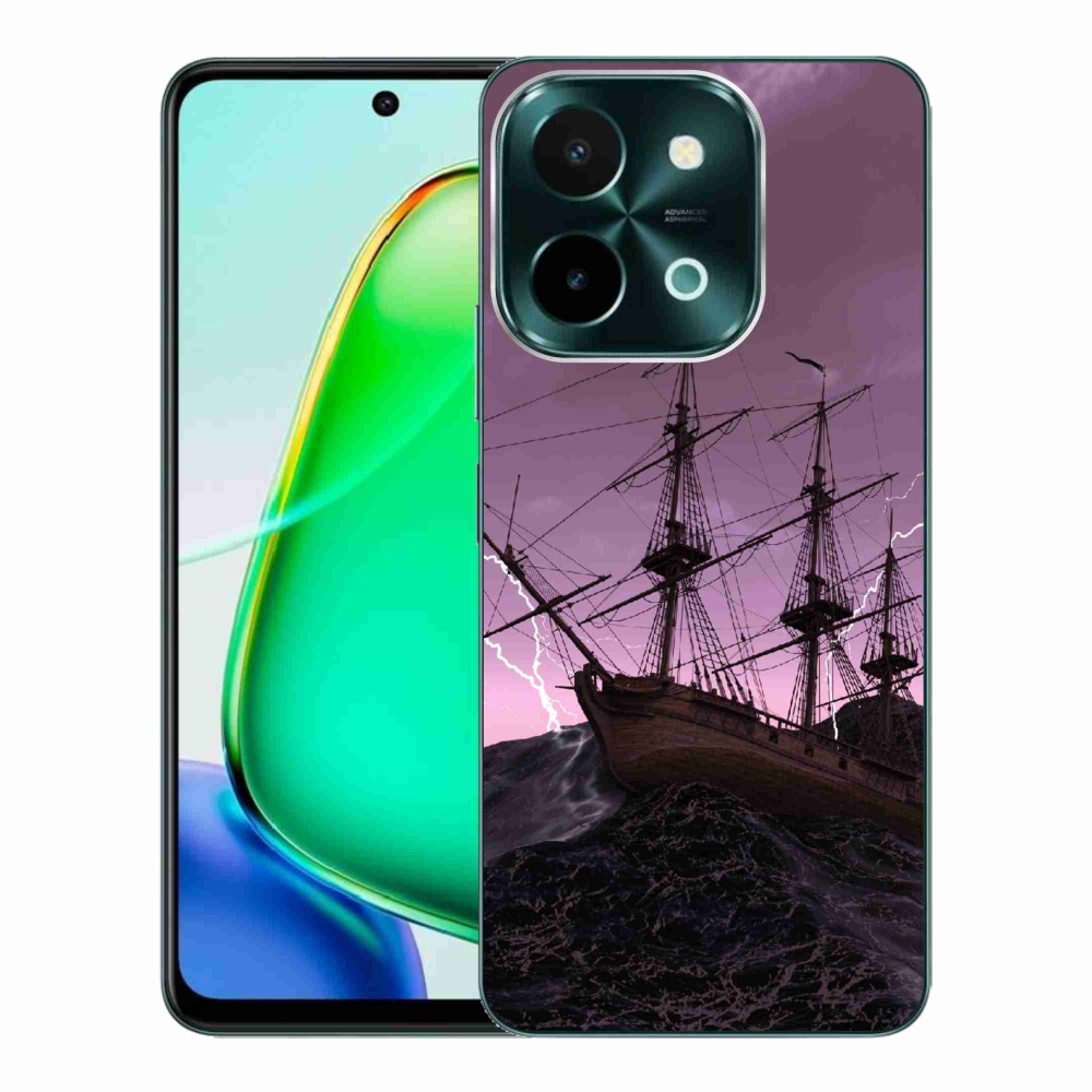 Gélburkolat mmCase a Vivo Y28-hoz - hajó a viharban