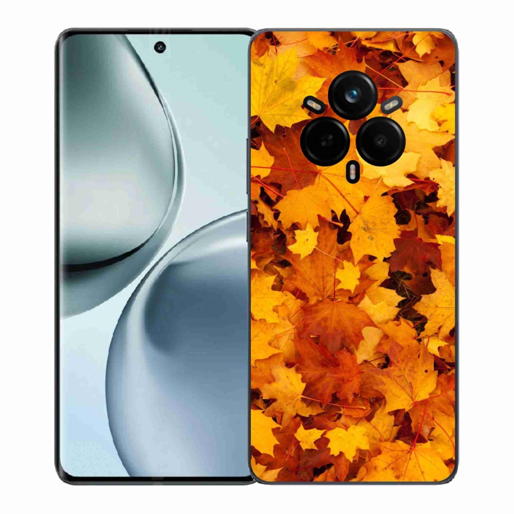 Gél borítás mmCase a Realme 14 Pro 5G készülékhez - juharlevelek