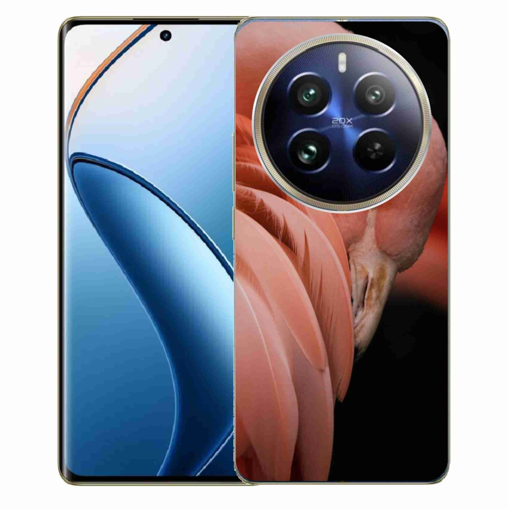 Zselés borítás mmCase a Realme 12 Pro 5G/12 Pro+ 5G modellhez - flamingó 3