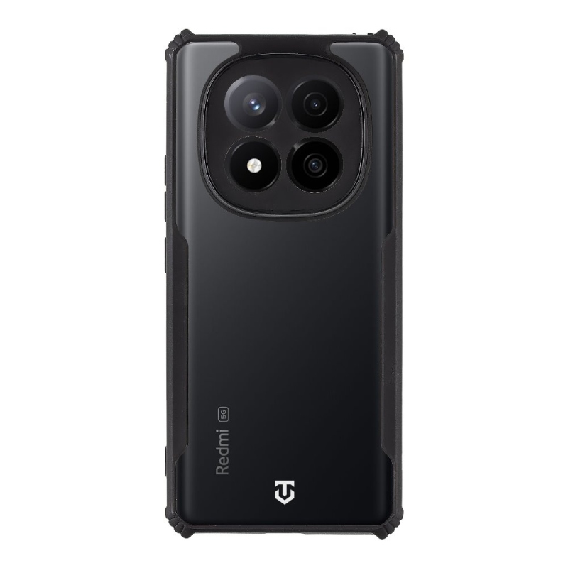 Taktikai Quantum Stealth Cover a Xiaomi Redmi Note 14 Pro + 5G számára Clear/Black