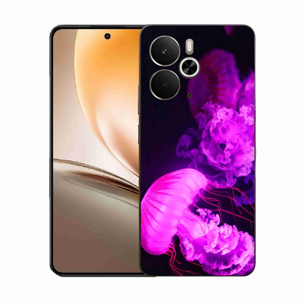 Zselés borítás mmCase a Realme 14 5G készülékhez - medúza 1