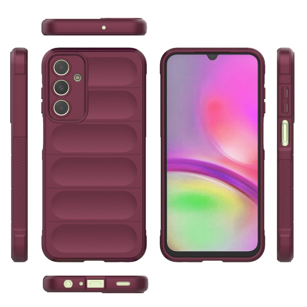 Rugg tartós zselés tok Samsung Galaxy A25 5G - bordó színben