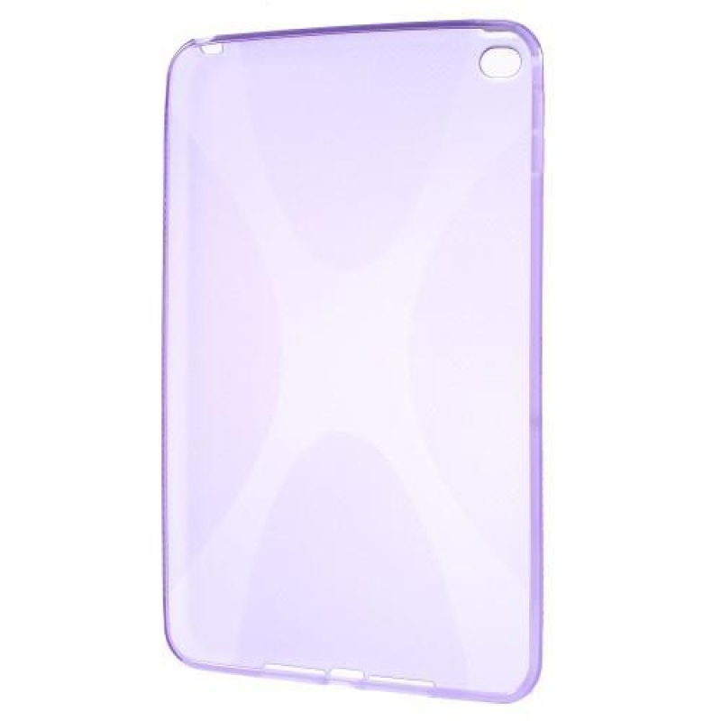 X-line zselés táblagéphüvely iPad mini 4 készülékhez - lila
