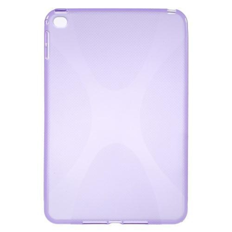 X-line zselés táblagéphüvely iPad mini 4 készülékhez - lila