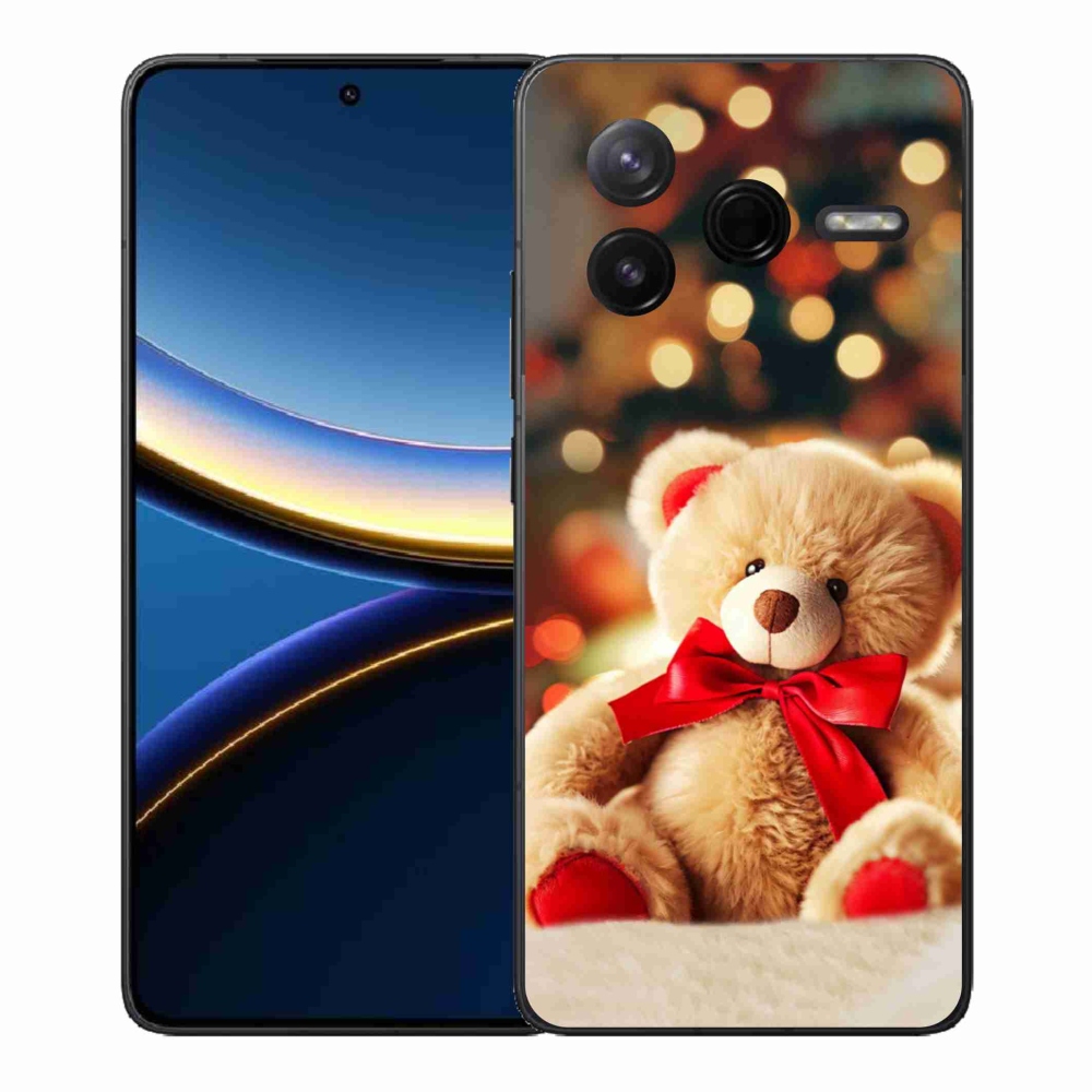 Gél borítás mmCase a Xiaomi Poco F7 Pro számára - mackómackó