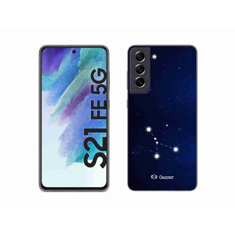 Gél borítás mmCase Samsung Galaxy S21 FE 5G - csillagkép Rák