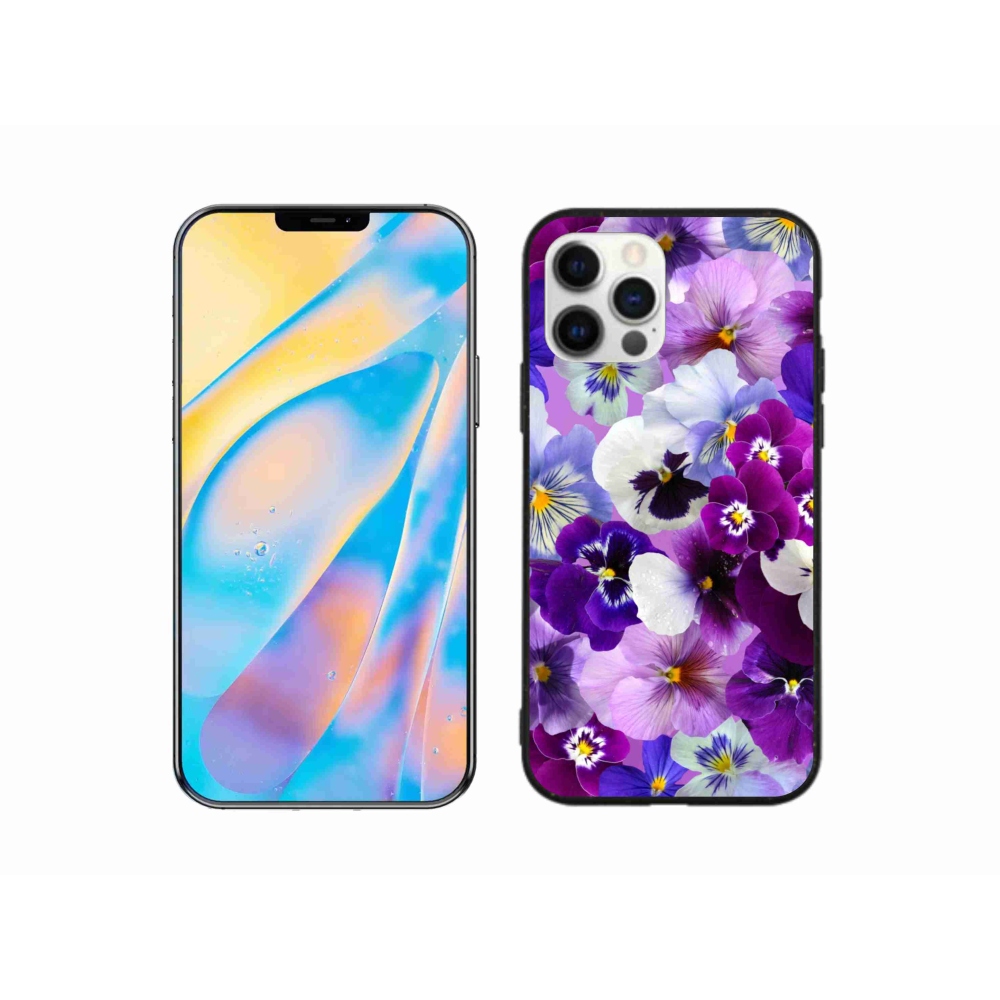 Gél borítás mmCase iPhone 12 - virágok 9