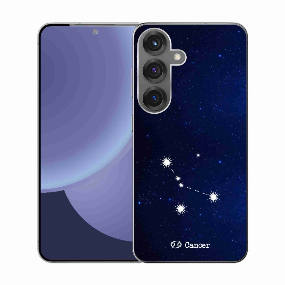 Gél borítás mmCase Samsung Galaxy S25 készülékhez - csillagkép Rák