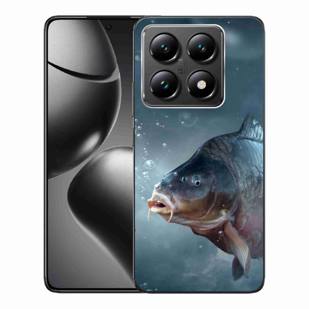 Gél borító mmCase a Xiaomi 14T számára - ponty és buborékok