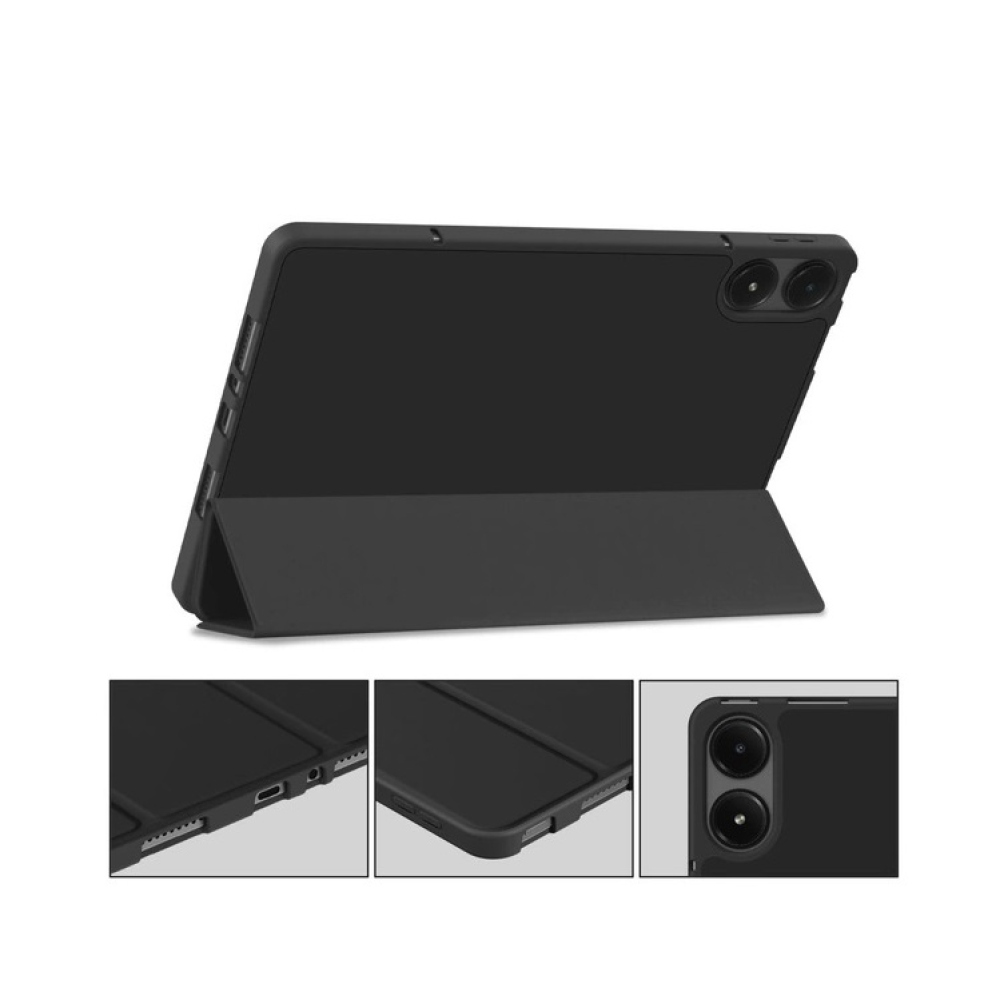 Tech intelligens záró tok Xiaomi Redmi Pad Pro 4G/5G-hez - fekete