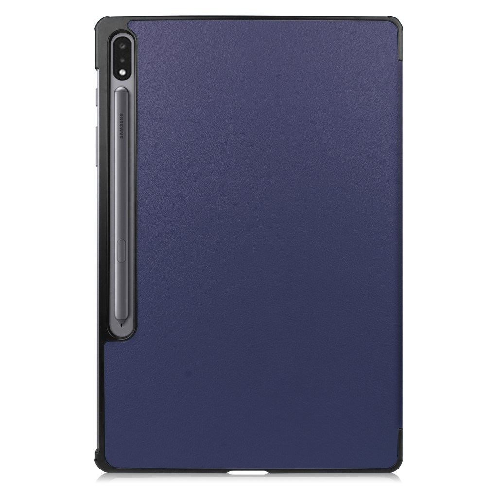 Ügyes záró tok Samsung Galaxy Tab S9+/Tab S10+ - sötétkék