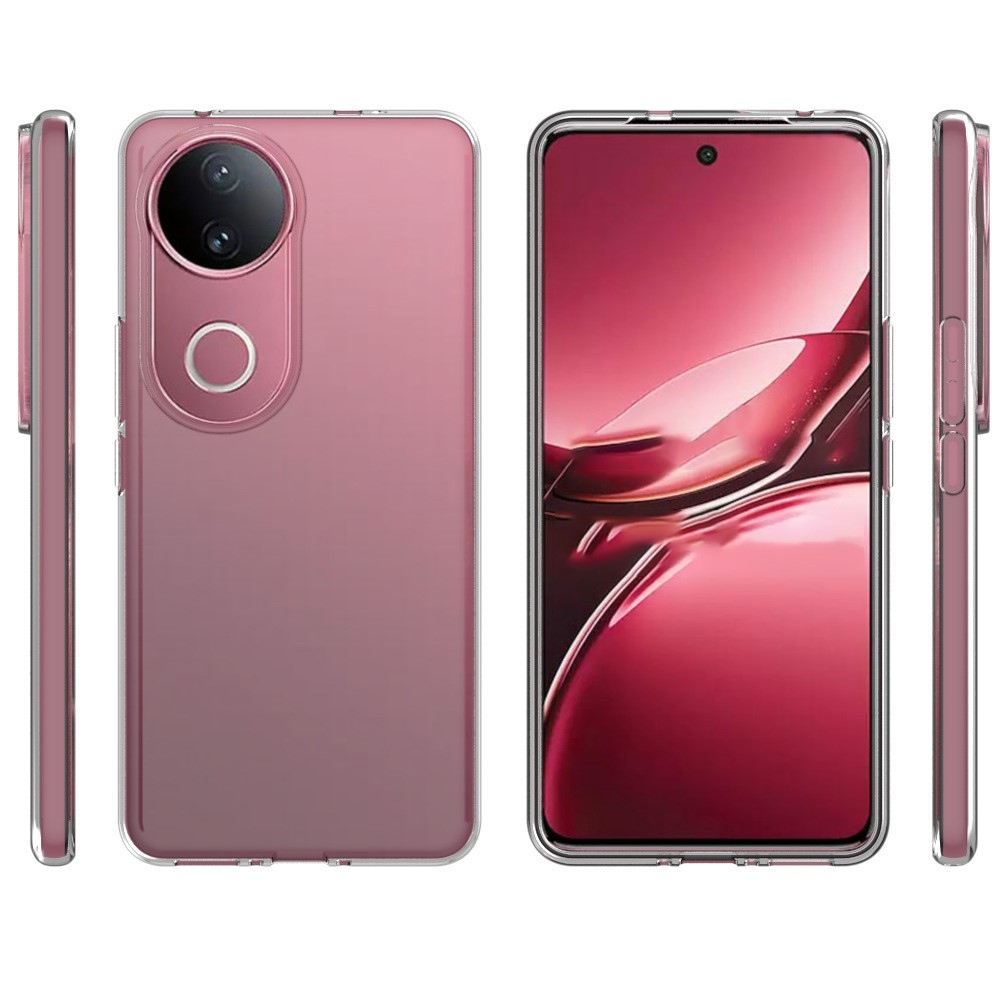 Átlátszó gél tok a Vivo V50 5G készülékhez - átlátszó