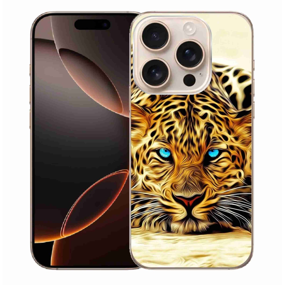Gél borítás mmCase iPhone 16 Pro Max készülékhez - rajzfilm tigris