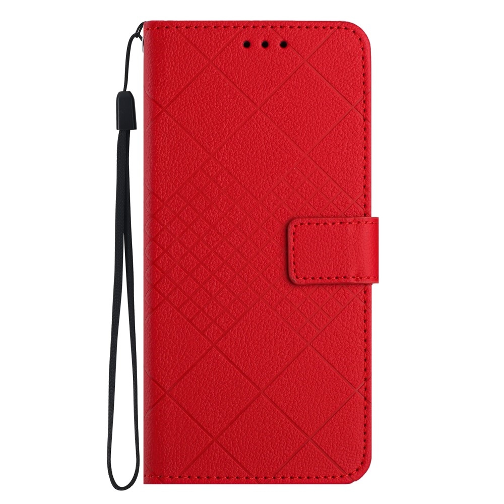 Folio könyv tok Xiaomi Redmi A5 (173.45x79.35x8.45mm) - piros
