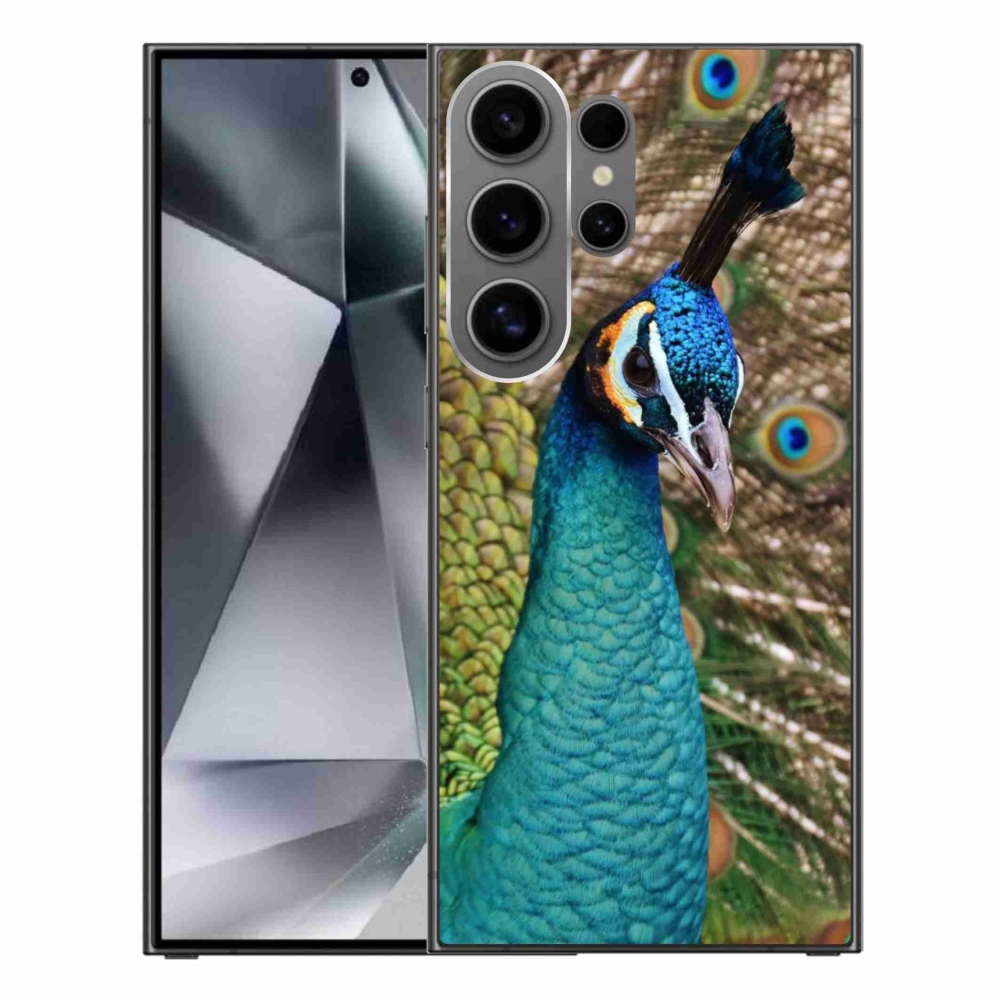 Gél védőhuzat mmCase Samsung Galaxy S24 Ultra készülékhez - páva