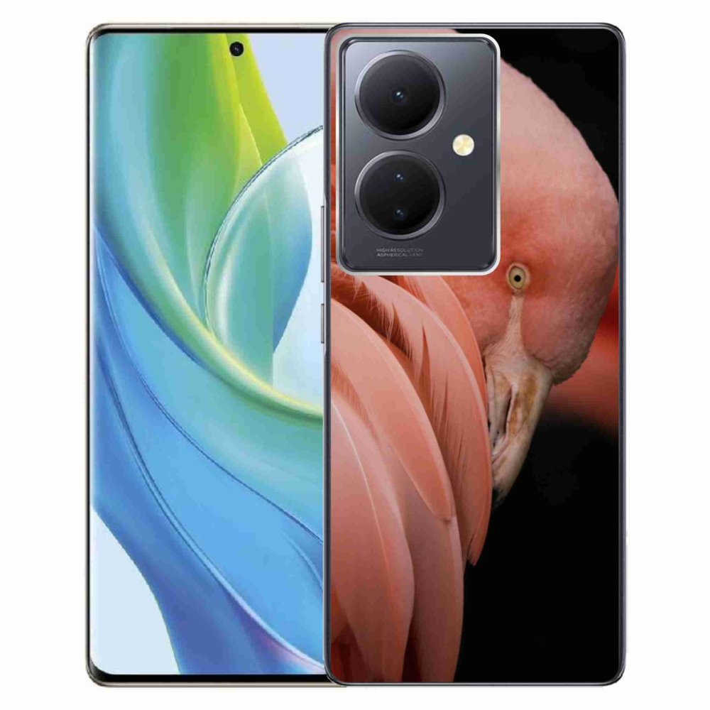 Gél borítás mmCase a Vivo V29 Lite 5G - flamingó 3