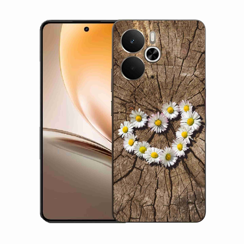 Gél borítás mmCase a Realme 14 5G készülékhez - Százszorszép szív