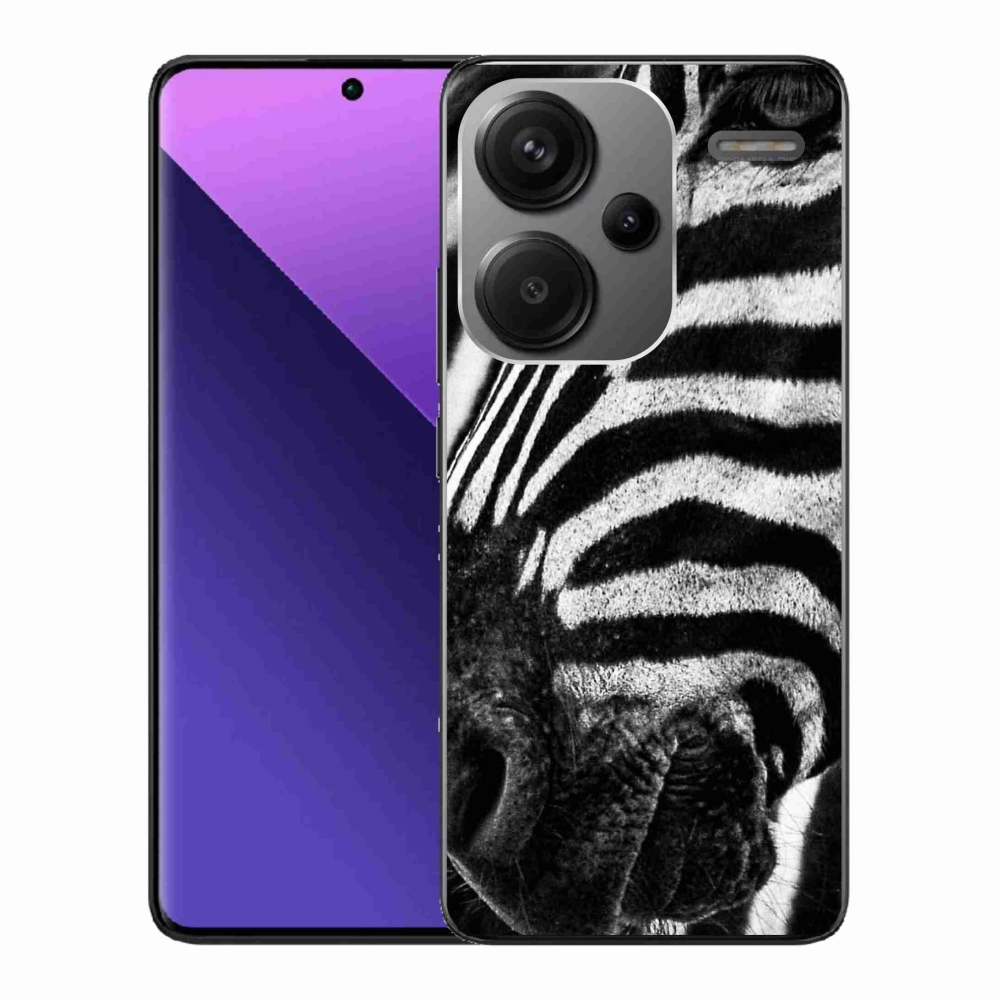 Gél borítás mmCase a Xiaomi Redmi Note 13 Pro+ 5G számára - zebra