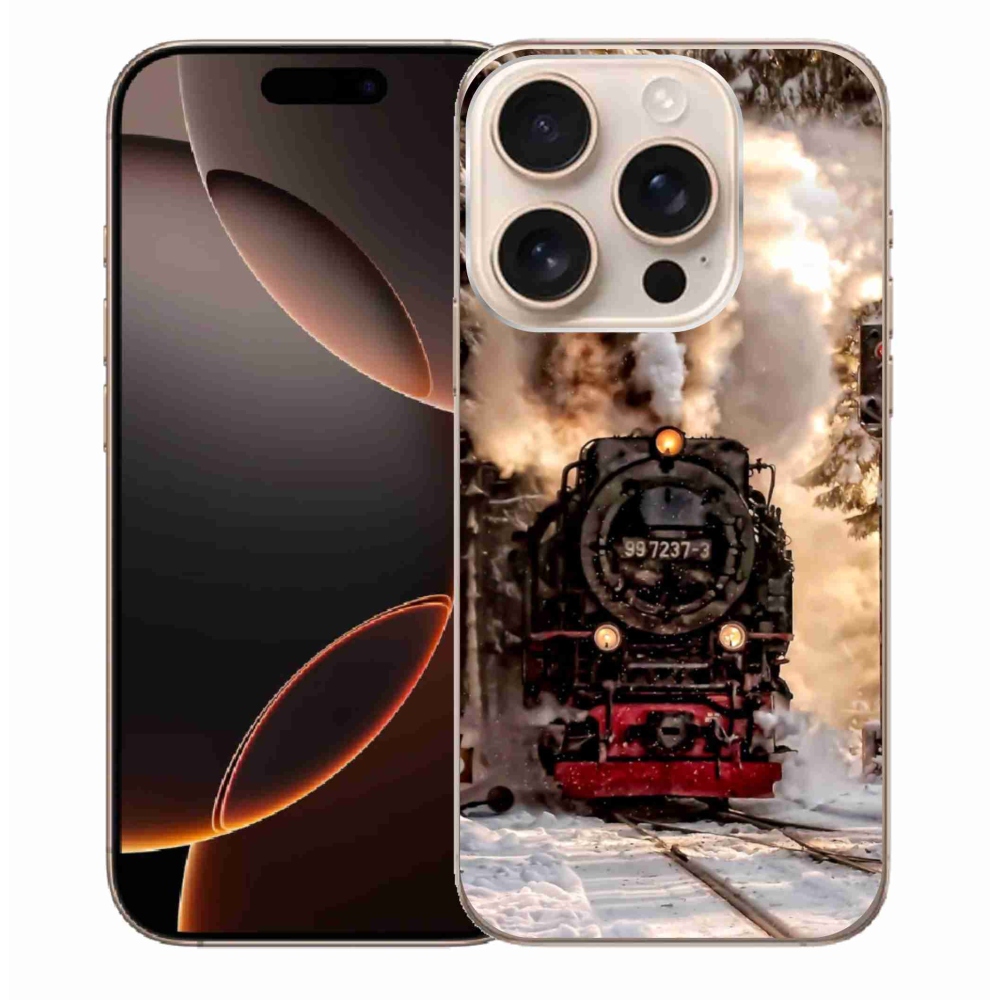 Gél védőburkolat mmCase iPhone 16 Pro Max készülékhez - Vonat