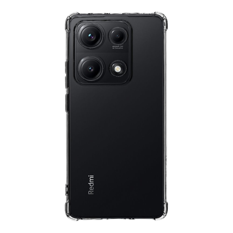 Taktikai TPU Plyo Cover for Xiaomi Redmi Note 14S átlátszó