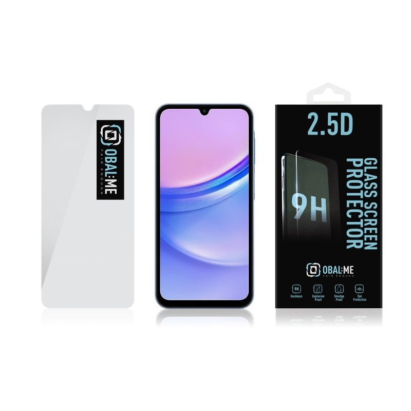 CSOMAG:ME 2.5D edzett üveg Samsung Galaxy A15 4G/5G Clear számára