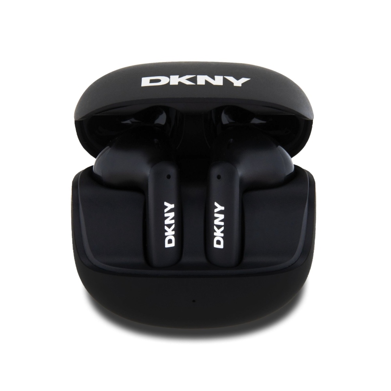 DKNY Satiny Finish TWS vezeték nélküli fejhallgató fekete