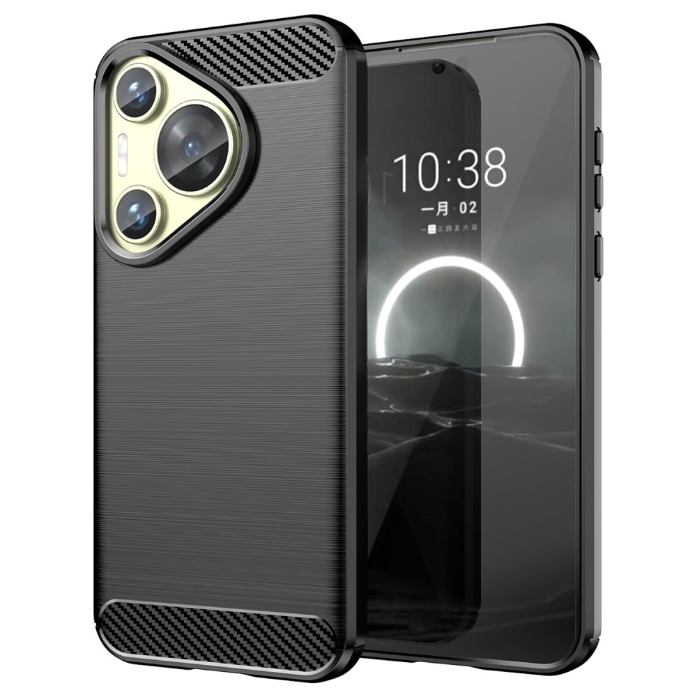Szénálló zselés tok a Huawei Pura 70 készülékhez - fekete