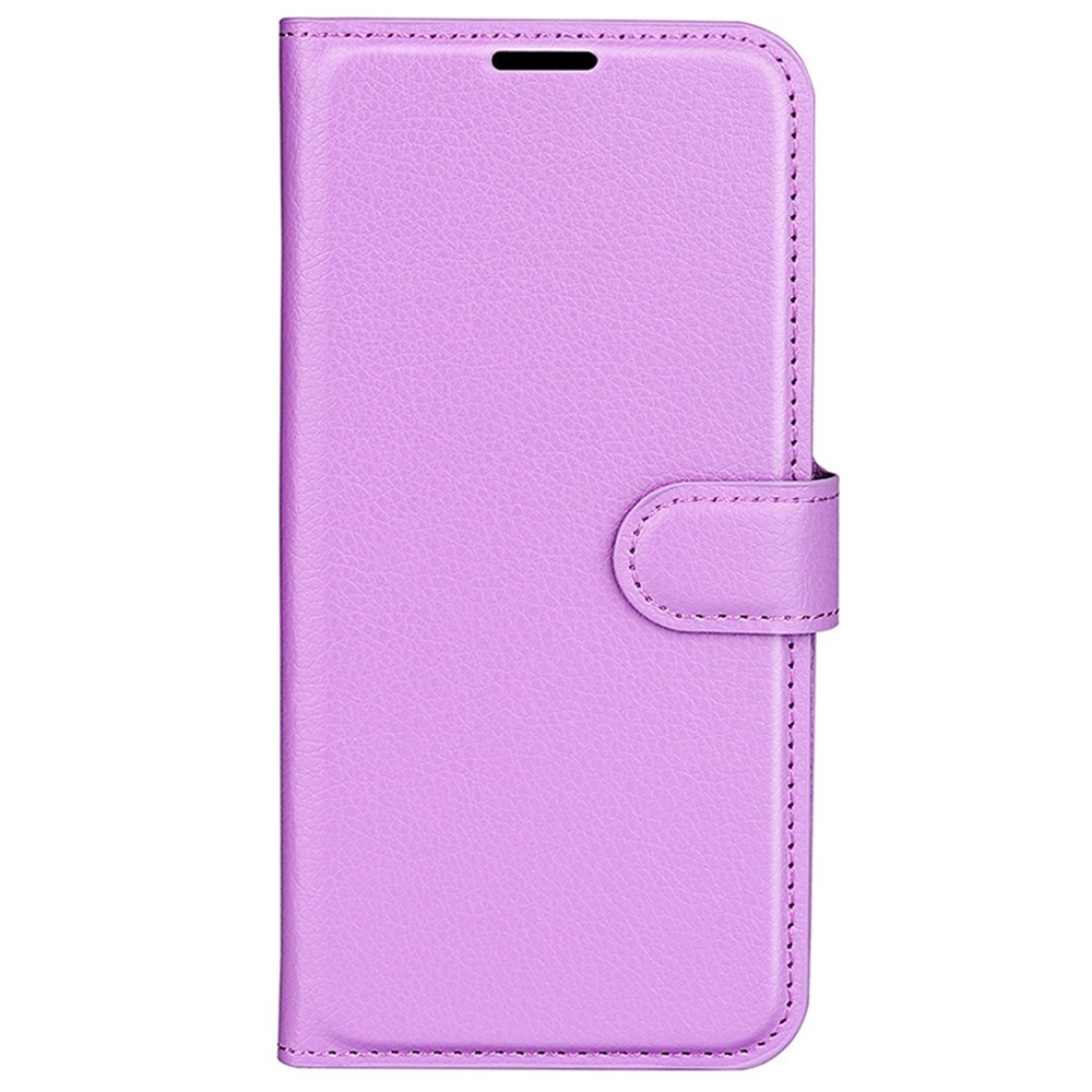 Litchi könyv tok a Motorola Moto G85 5G-hez - lila