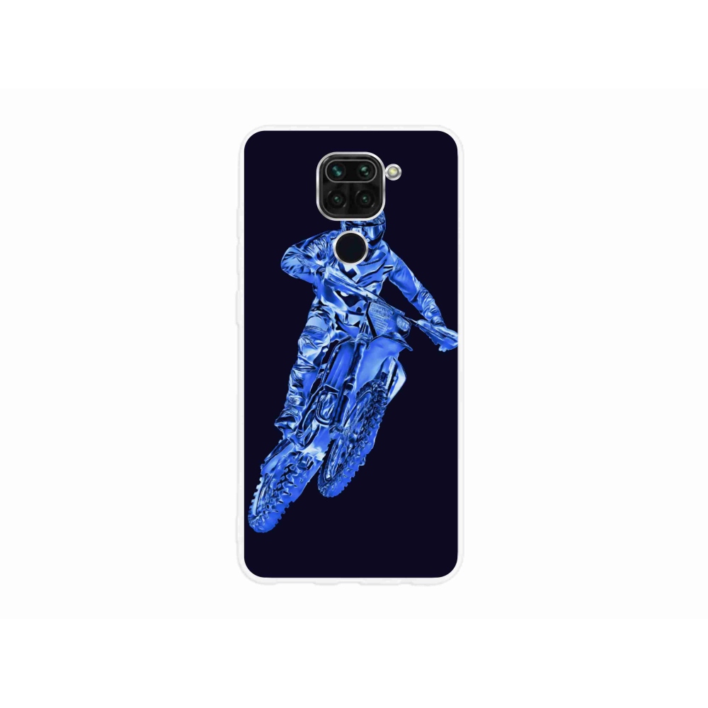 Gél borítás mmCase a Xiaomi Redmi Note 9-hez - motocross 1