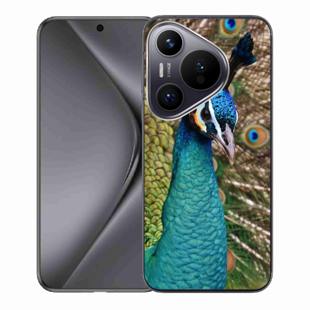 Zselés borítás mmCase a Huawei Pura 70 készülékhez - páva