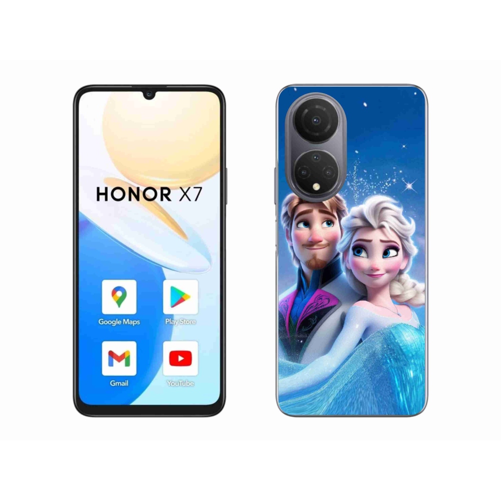 Gél borítás mmCase a Honor X7 készülékhez - Ice Kingdom 1