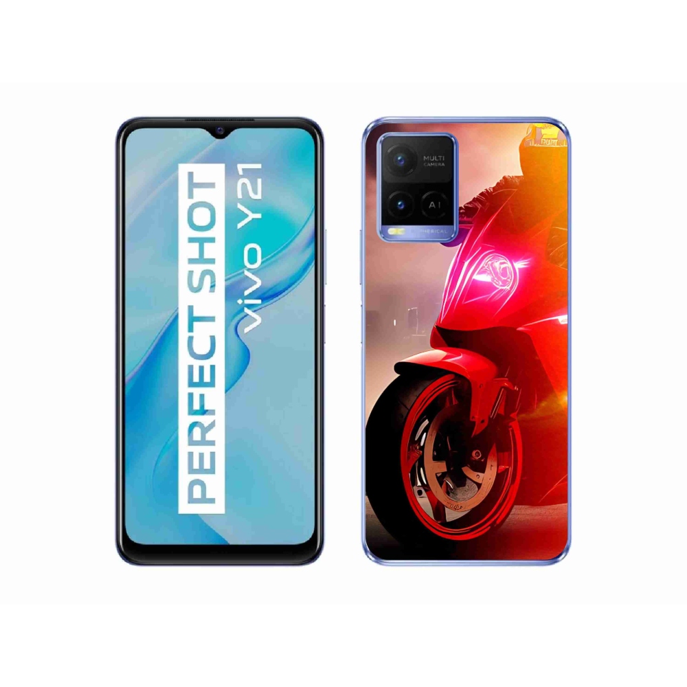 Gél borítás mmCase a Vivo Y21/Y21s/Y33s modellhez - motorkerékpár