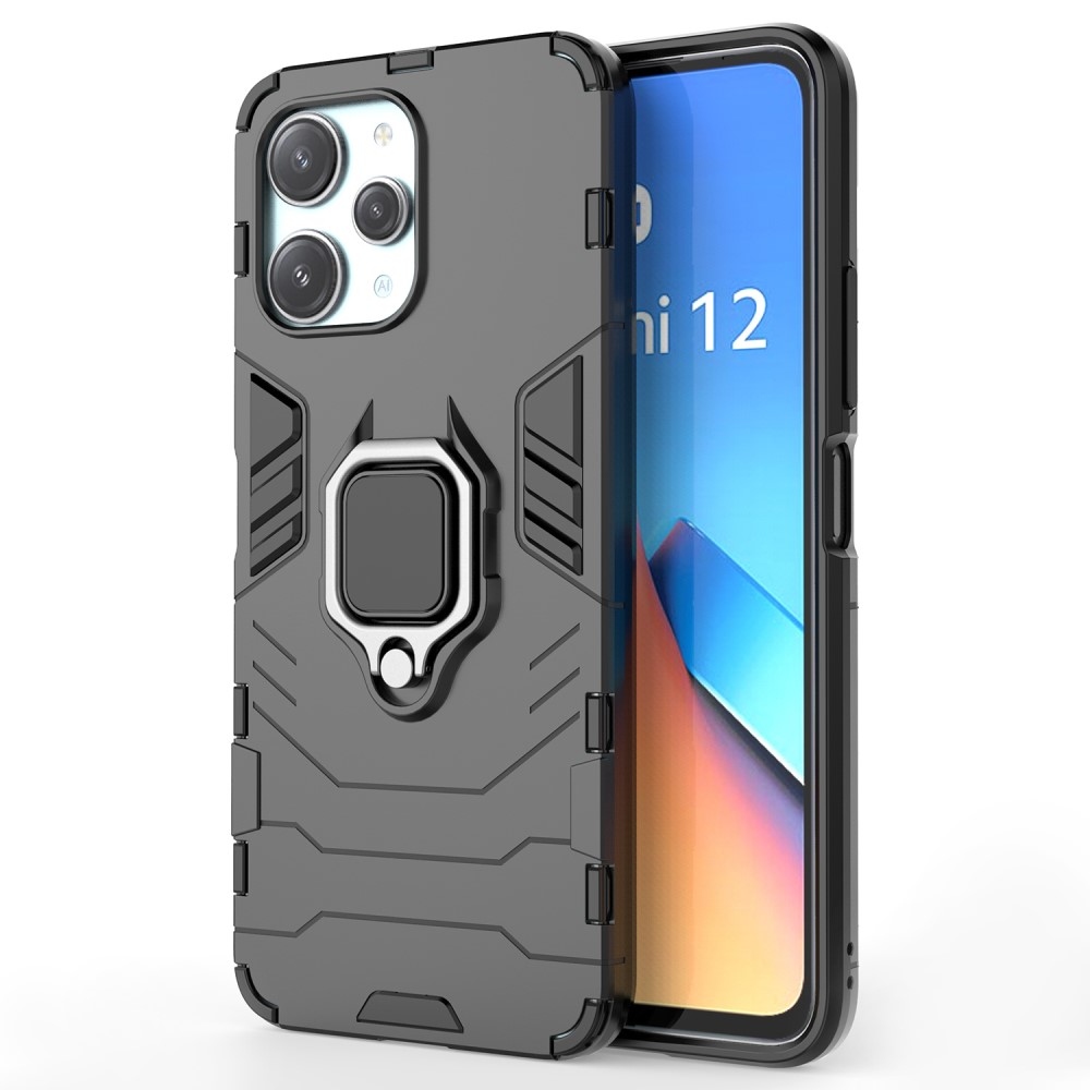 Guardy tartós borító a Xiaomi Redmi 12 4G/5G készülékhez - fekete