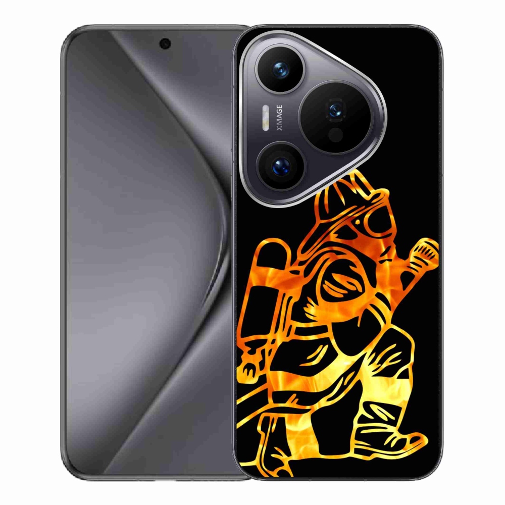Zselés borítás mmCase a Huawei Pura 70 Pro - tűzoltóhoz 1