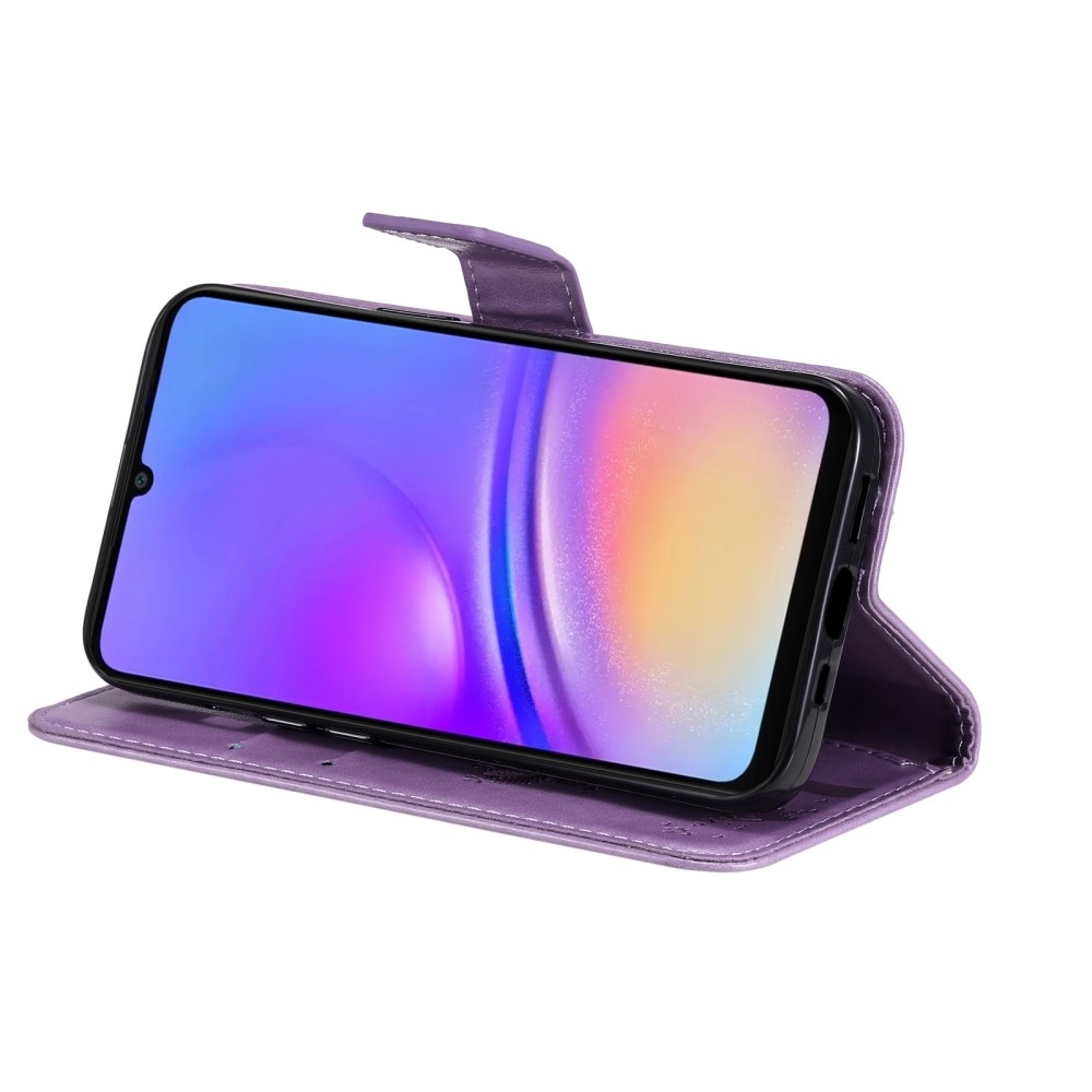 Fák könyve tok Samsung Galaxy A06 4G - világos lila