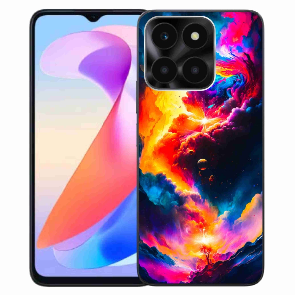 Zselés borítás mmCase a Honor X6a számára - absztrakt motívum