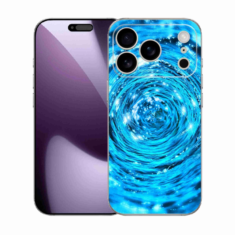 Zselés borítás mmCase iPhone 17 Pro készülékhez - water vortex