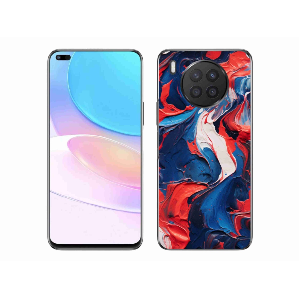 Gél borító mmCase a Huawei Nova 8i számára - absztrakt motívum 7