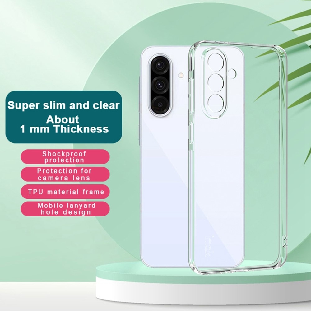 IMK átlátszó zselés tok Samsung Galaxy A56 5G készülékhez