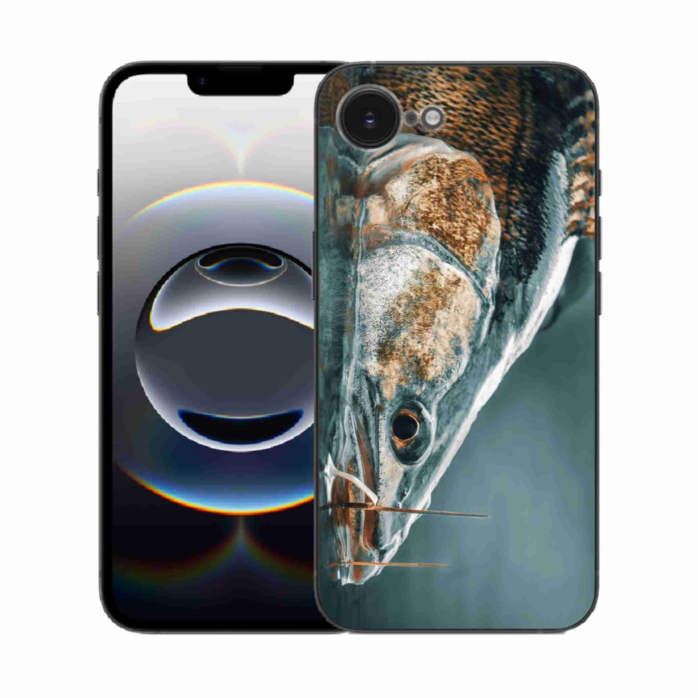 Zselés borítás mmCase iPhone 16e készülékhez - ananász