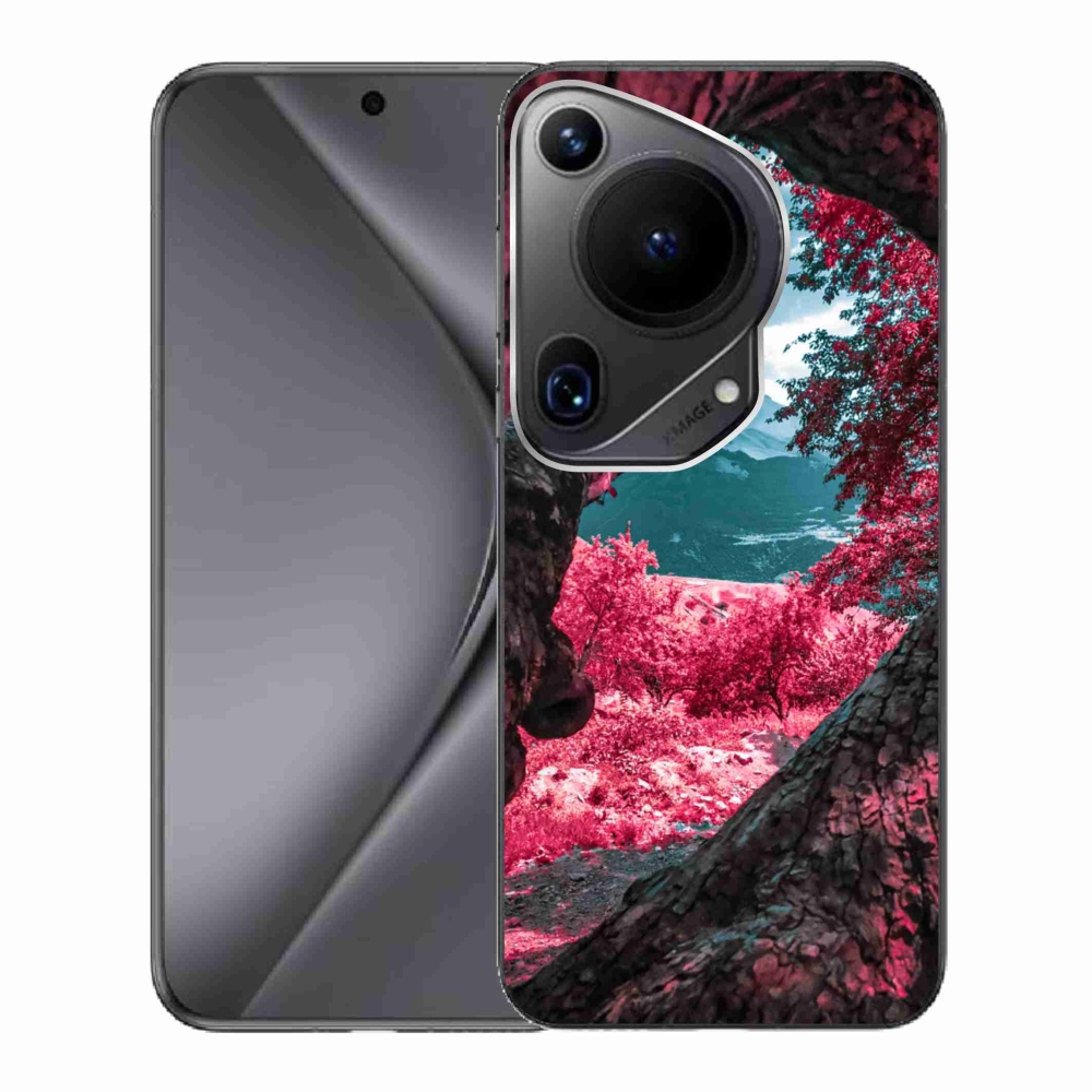 Gél borítás mmCase a Huawei Pura 70 Ultra számára - hegyi kilátás