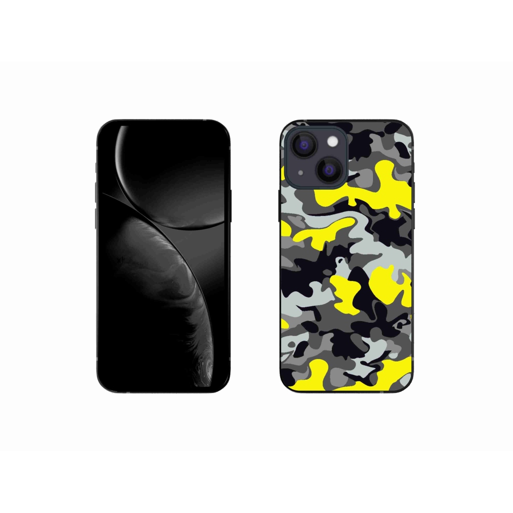 Zselés borítás mmCase iPhone 13 mini 5.4 készülékhez - terepszínű minta 6
