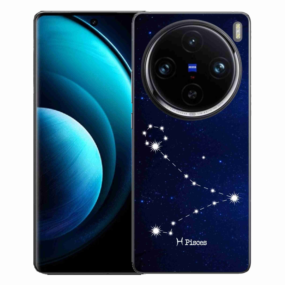 Zselés borítás mmCase a Vivo X100 Pro 5G készülékhez - csillagkép Halak