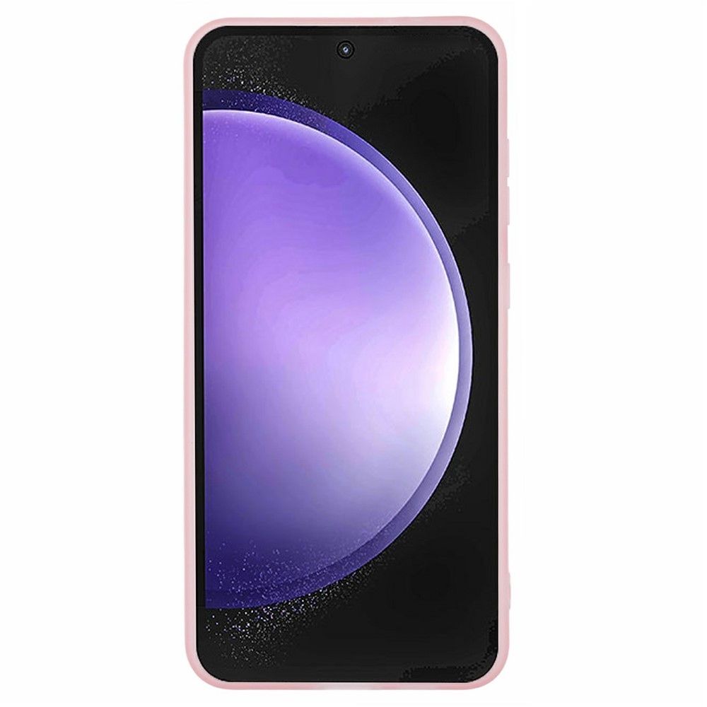 Candys zselés tok Samsung Galaxy S25 FE készülékhez - rózsaszín